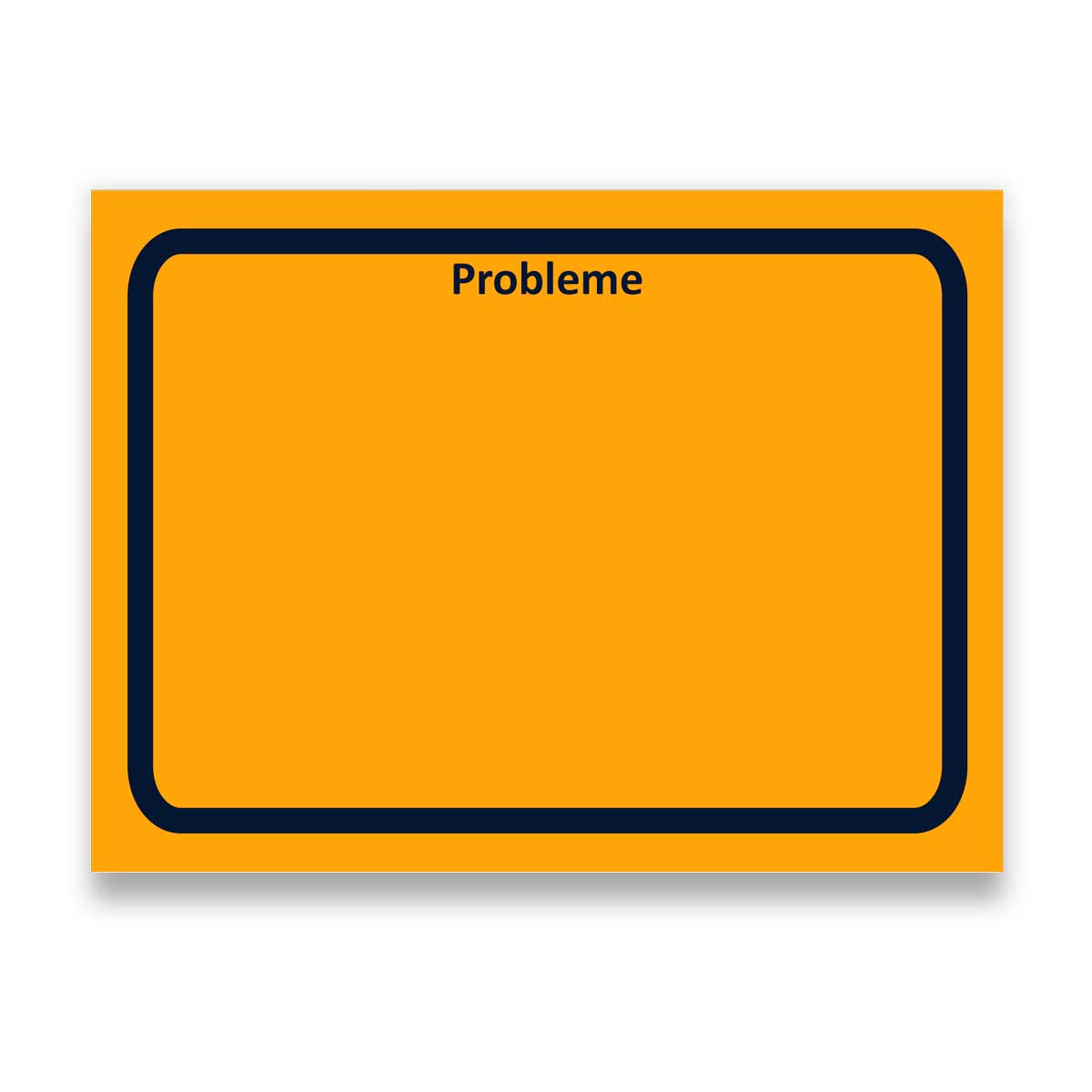 Makigami Symbol: Probleme bzw. Problems