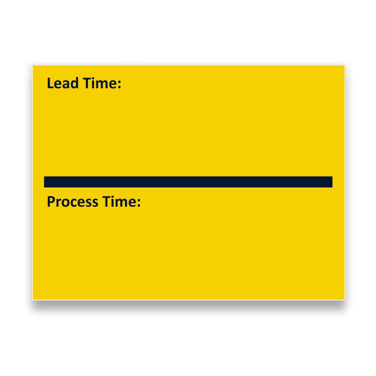 Makigami Symbol: DLZ-Aktionszeit bzw. Lead-Time-Process-Time