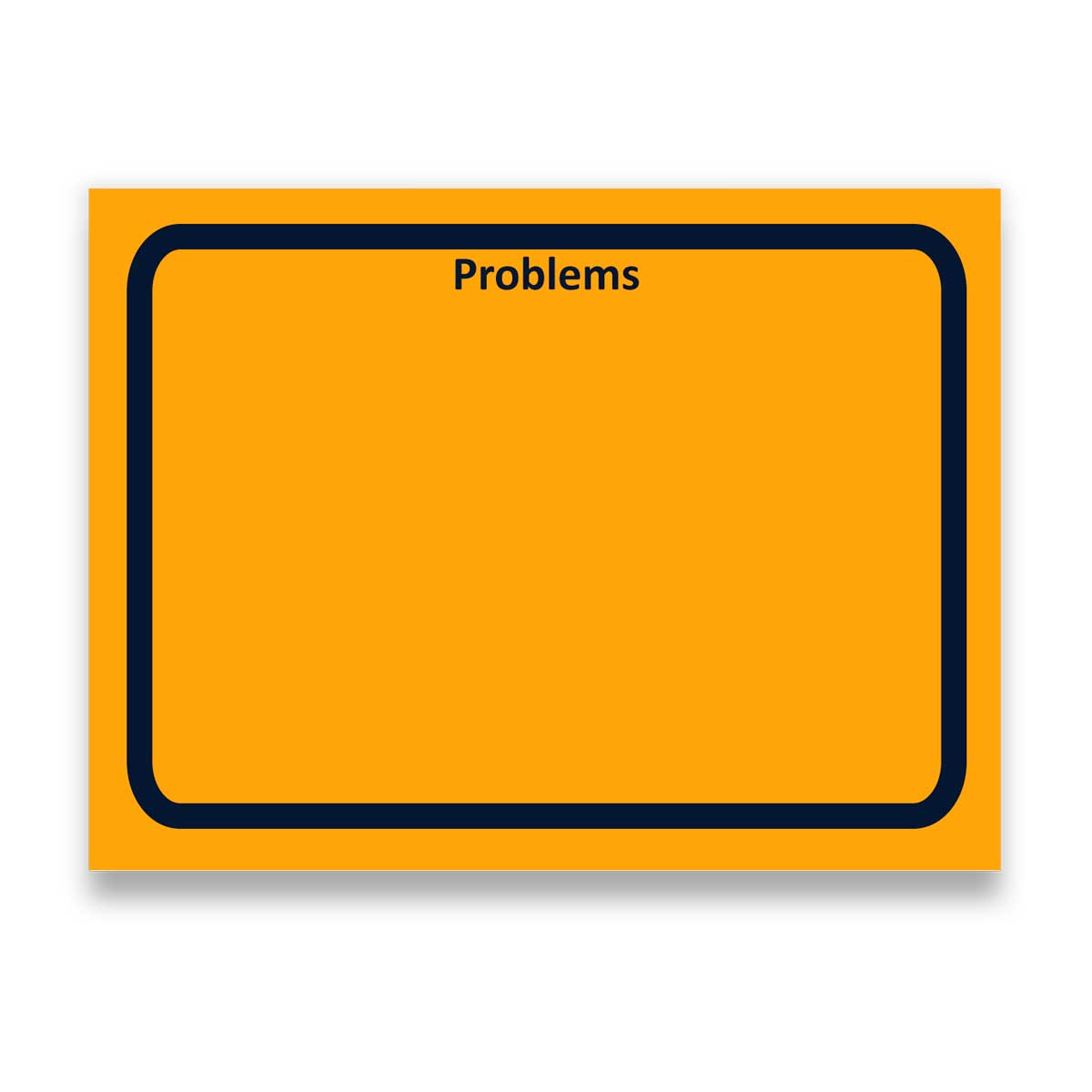 Makigami Symbol: Probleme bzw. Problems