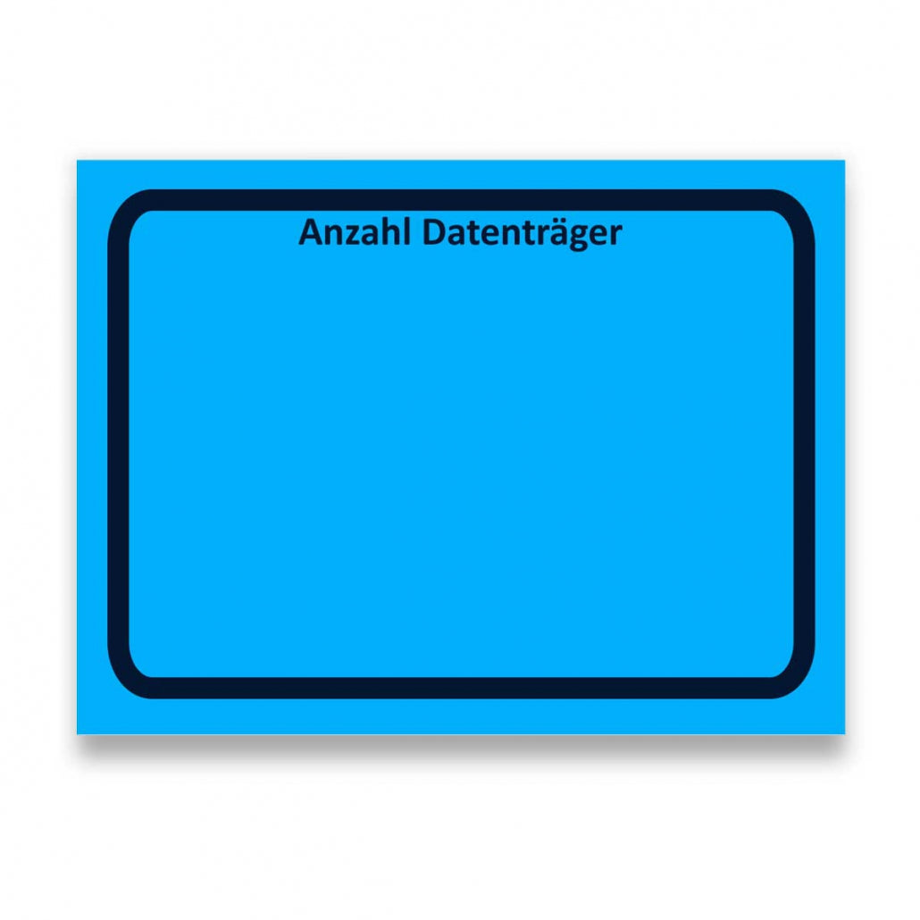 Makigami Symbol: ANZAHL DATENTRÄGER bzw. NUMBER OF DATA CARRIERS