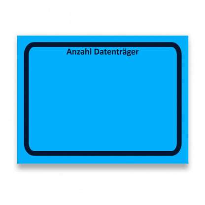 Makigami Symbol: ANZAHL DATENTRÄGER bzw. NUMBER OF DATA CARRIERS