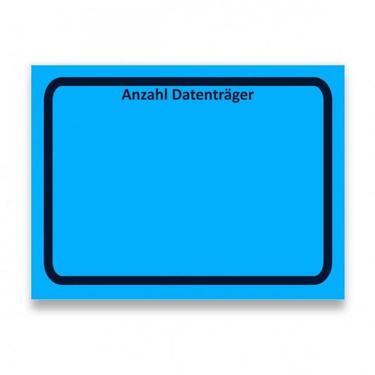 Makigami Symbol: ANZAHL DATENTRÄGER bzw. NUMBER OF DATA CARRIERS