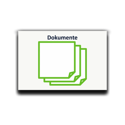 Symbol: DOKUMENTE bzw. DOCUMENTS