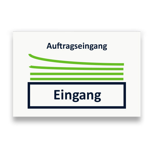 Symbol: AUFTRAGSEINGANG bzw. INCOMING DOCUMENTS/ORDERS